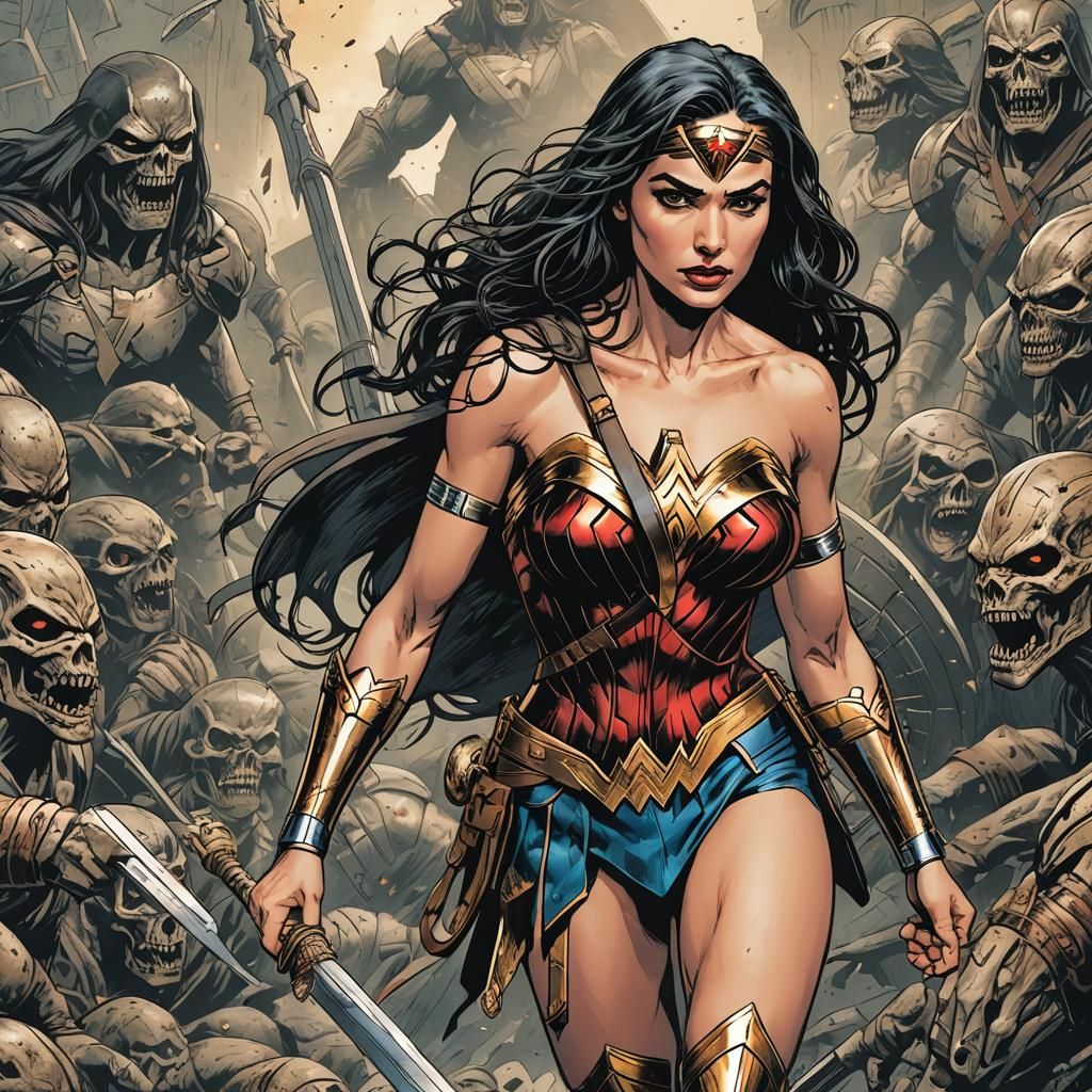 Demonic Wonder Woman from Hell