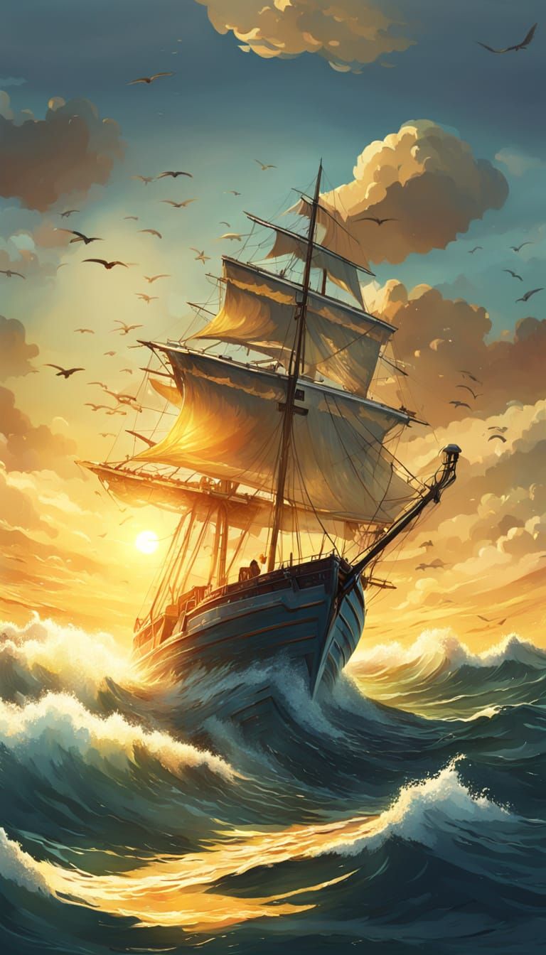 Sea (Xenia's 1-Word-Prompt + Prompt Magic Challenge #57)