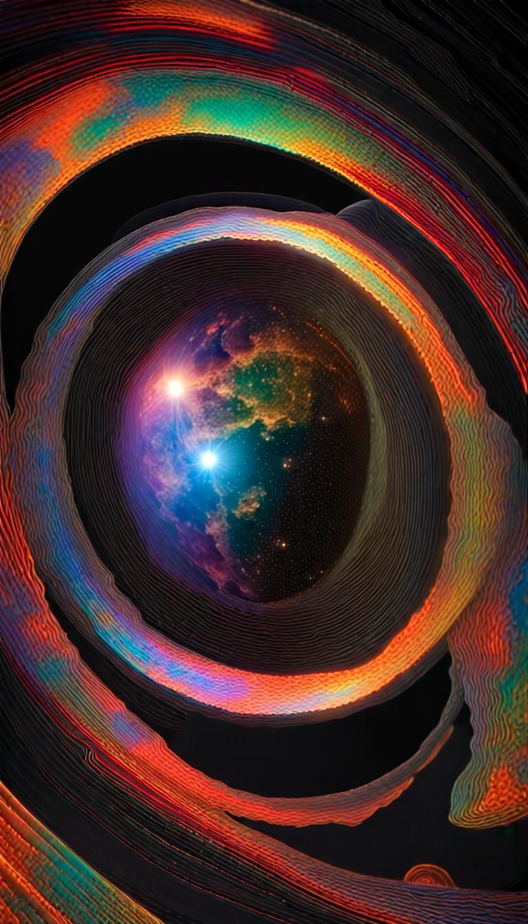 Moon-Sized Antimatter Asteroid Enters Black Hole in 3D