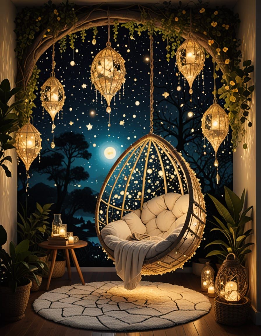 I like it with fairy lights.