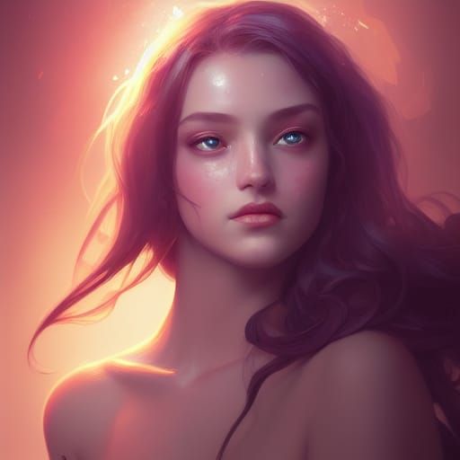 Hyperdetailed Portrait of a Beloved Princess