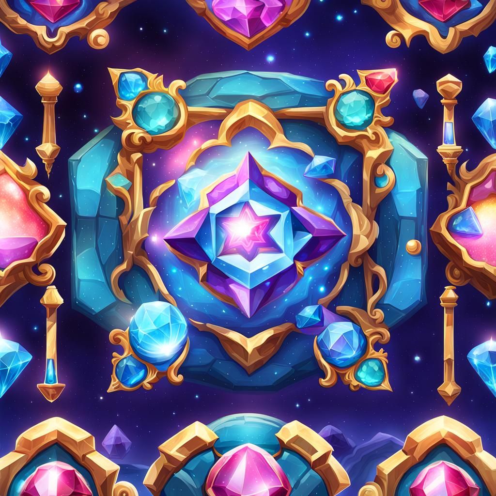 Bejeweled Galactic Oasis Galaxy Palace