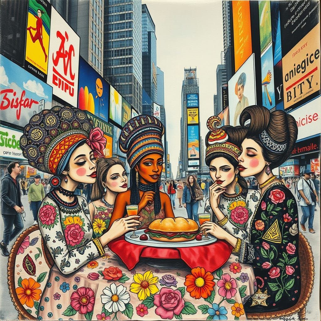 Time Square Tea Time Party