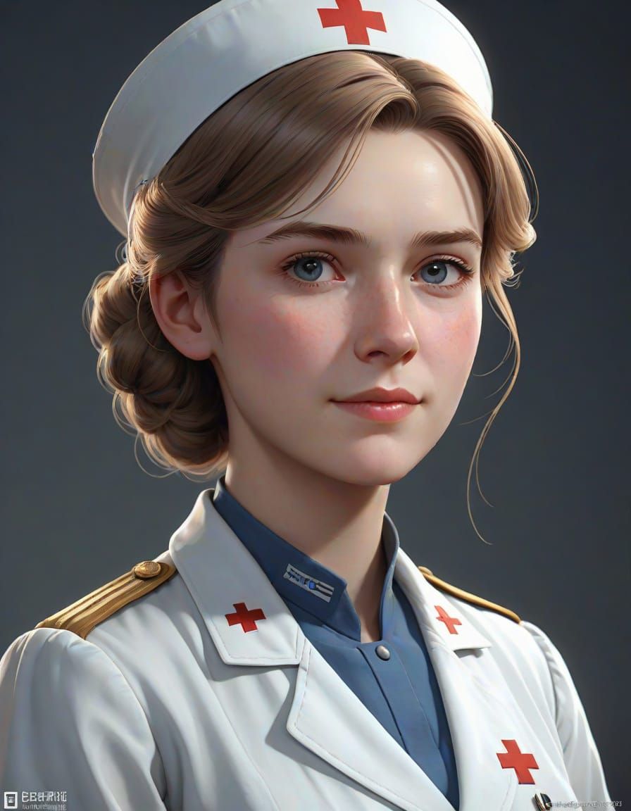 Stunning 3D Anime Portrait of Catherine Barkley