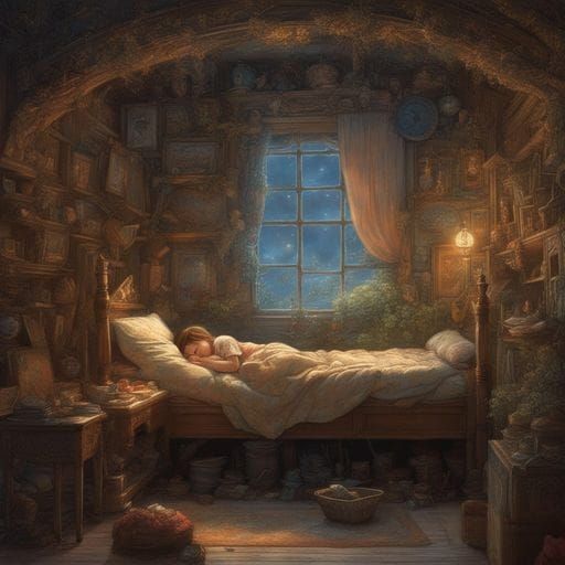 Literal Depiction of Sleep Tight Bed Bugs