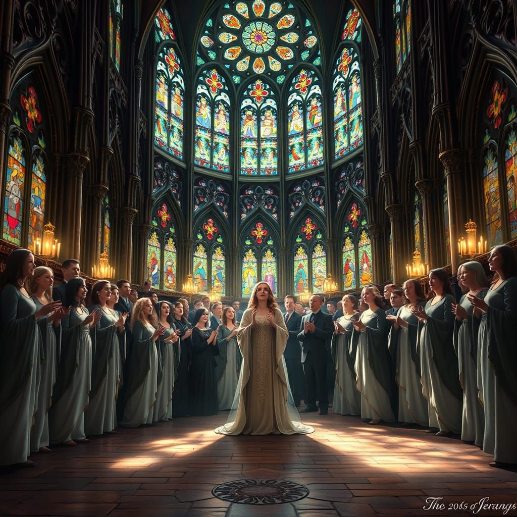 Gothic Choir Radiates Serenity with Culvon at the Forefront