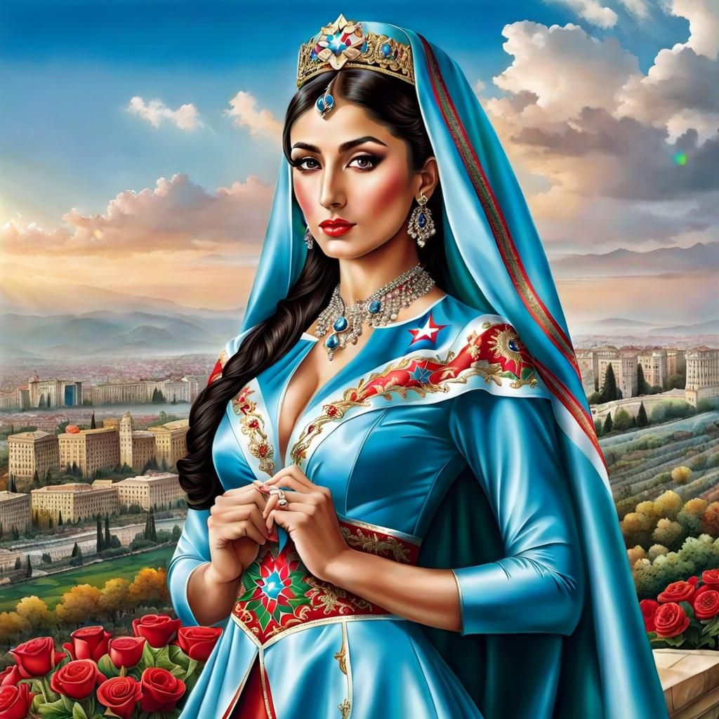 Azerbaijan as a Woman