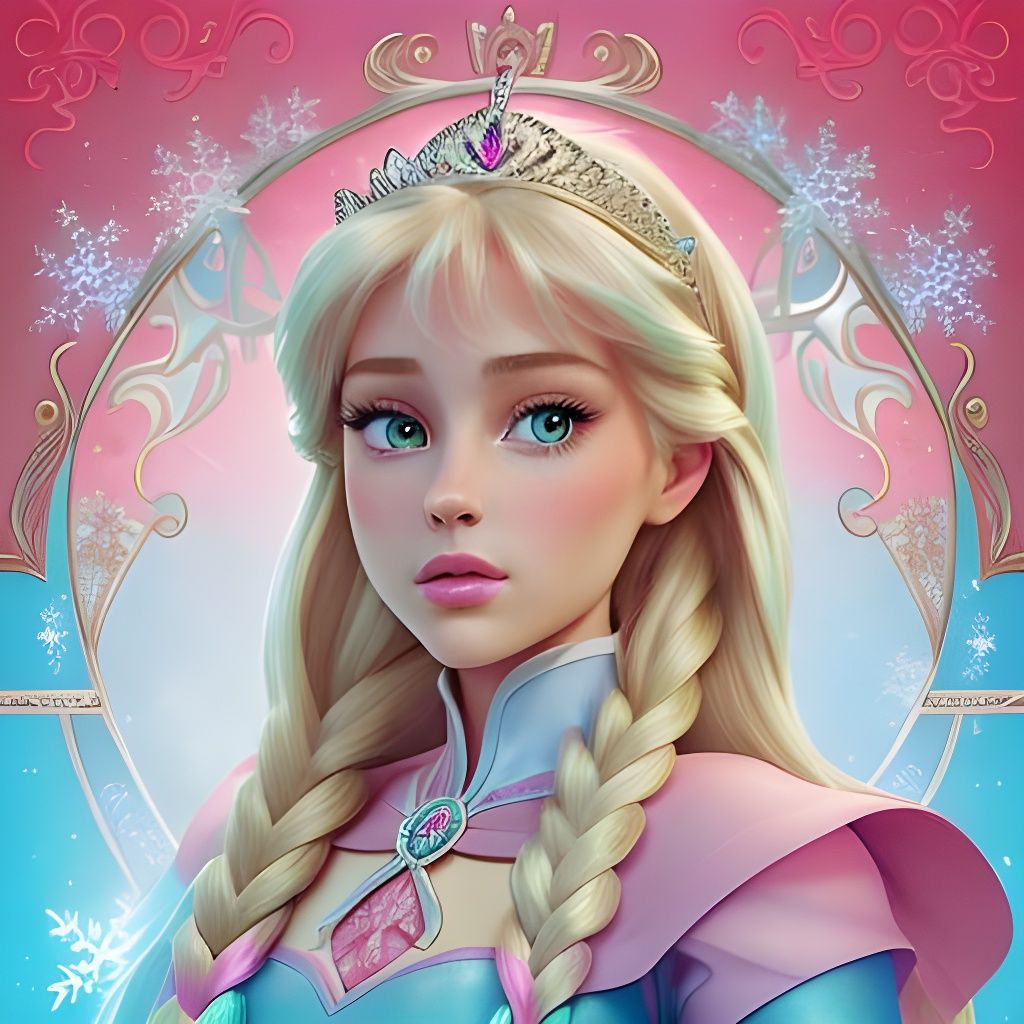 Princesses Reimagine Power Dressing in Digital Art