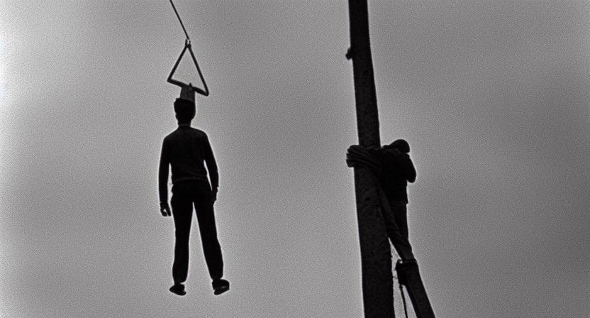 Man Contemplating a Desperate Act