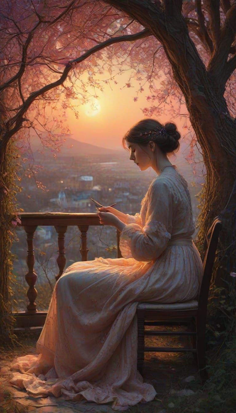 Dreamy Pre-Raphaelite Masterpiece of a Neuroscientist's Worl...