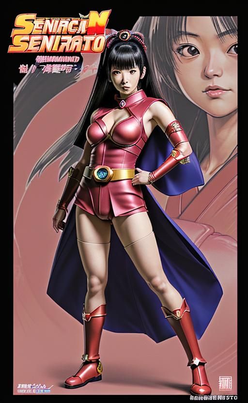 Kanako Kishi as Princess Boma in Anime Style