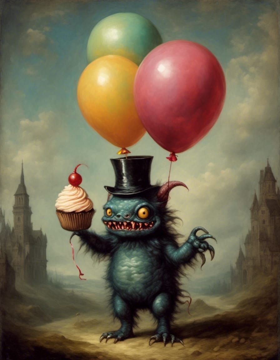 Party Monster <lora:CutieMon:1.0>