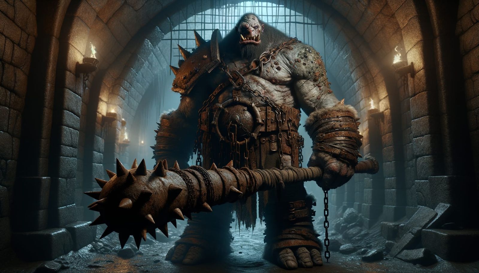 Ogre Guard in Magician's Dungeon