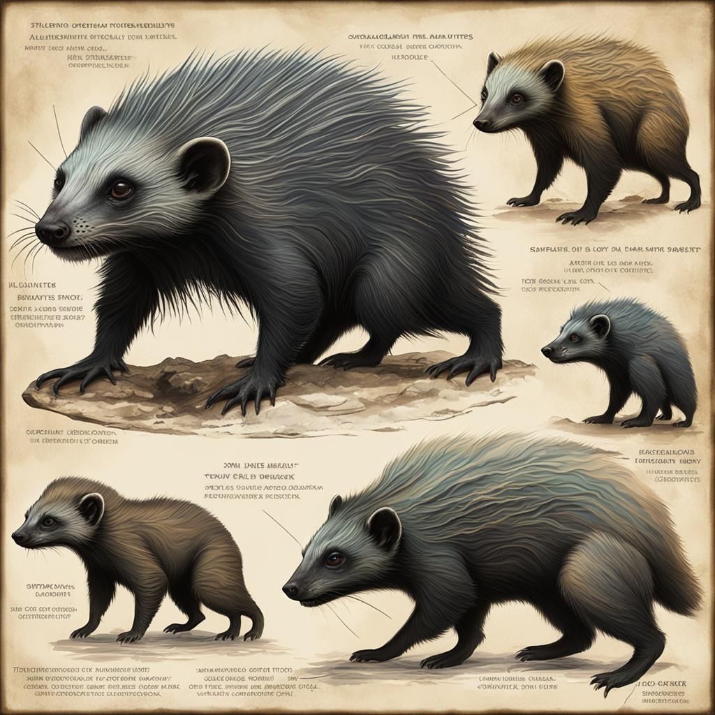 Alien Exoplanet: Ferret-Hog-Badger Specimens in Speculative ...