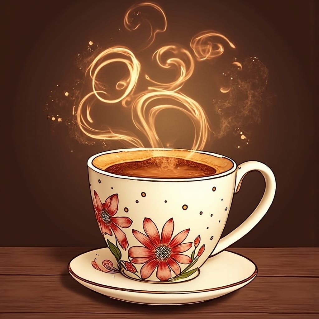 A Desperate Student Drowns in a Cup of Coffee