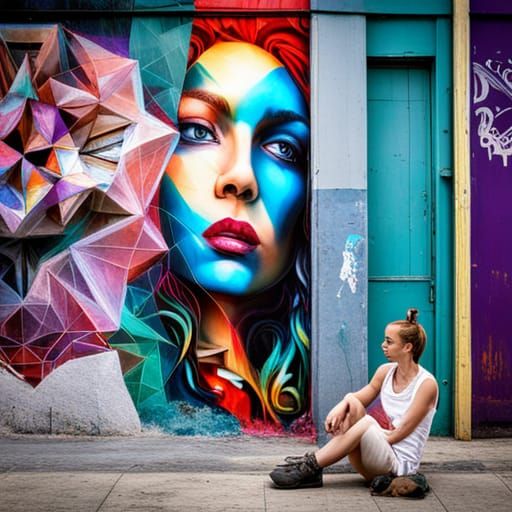 Building Graffiti Art with Kaleidoscope Eyes