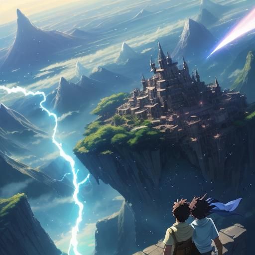 Anime Battle: Powerful Men Destroying Universe Fabric