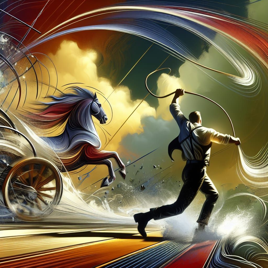 Energetic Scene of Overcoming Challenges and Progress