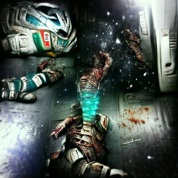 Desolate Science Fiction Landscape