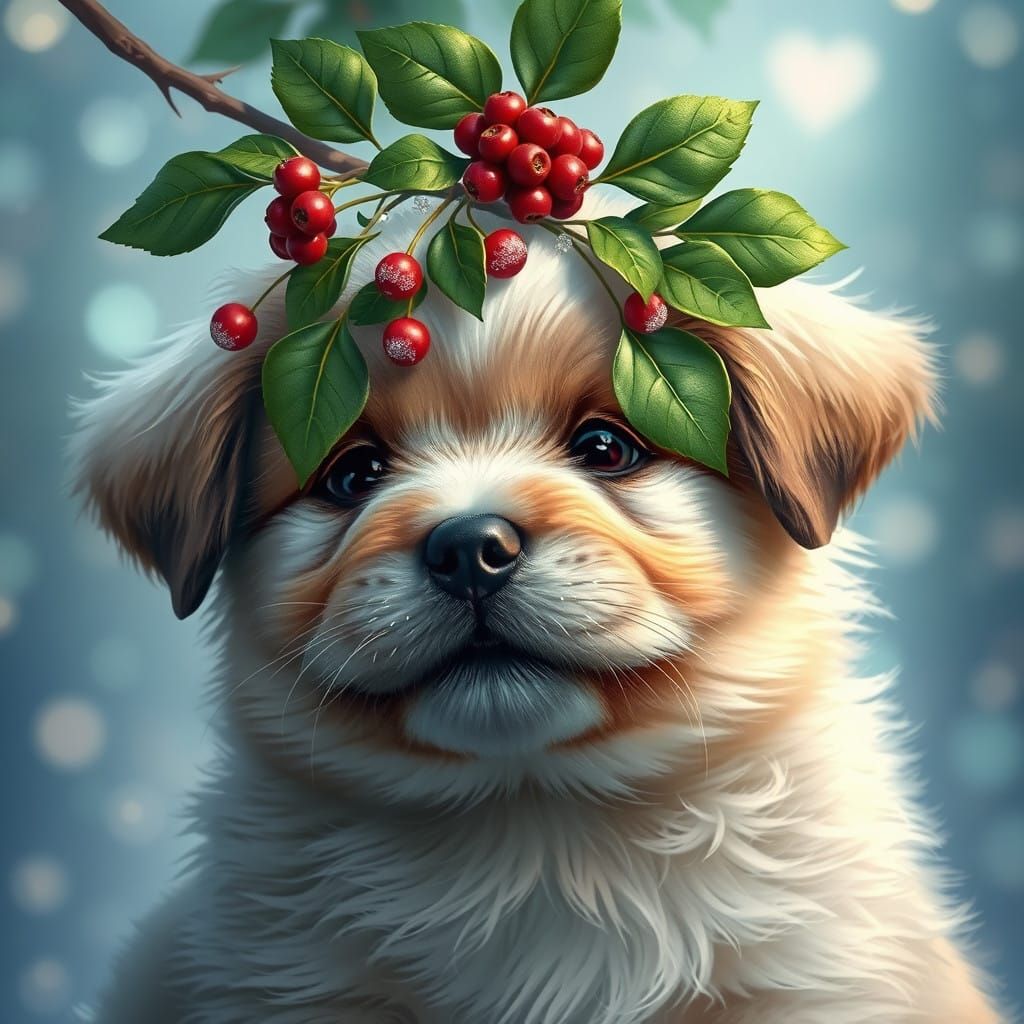 Mistletoe Adventure in Dreamy Fantasy Landscapes