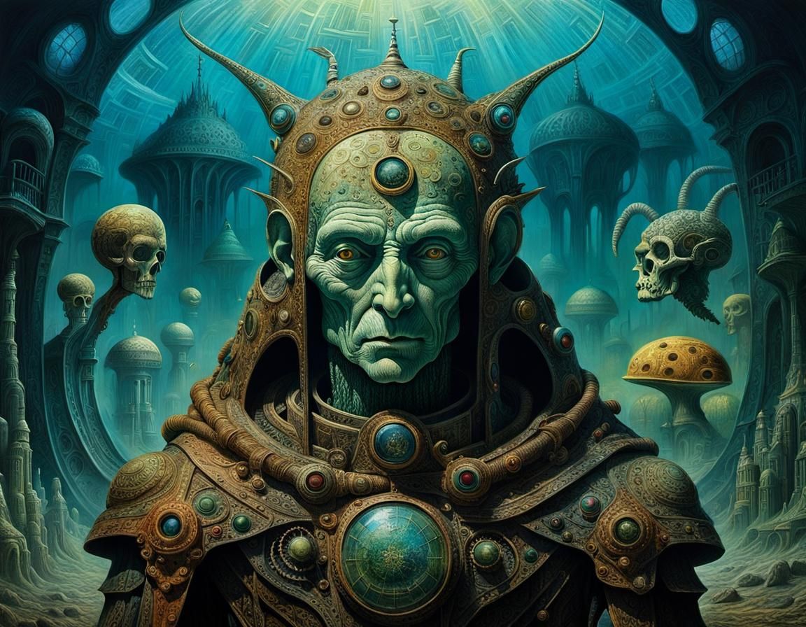 Surreal Bogomil World: A Visionary Art Masterpiece