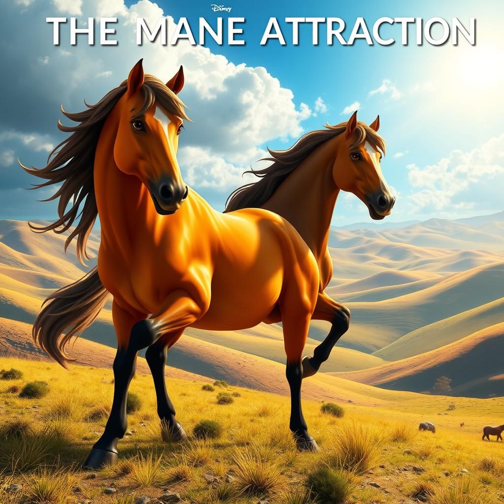 Majestic Wild Stallions in Untamed Wilderness