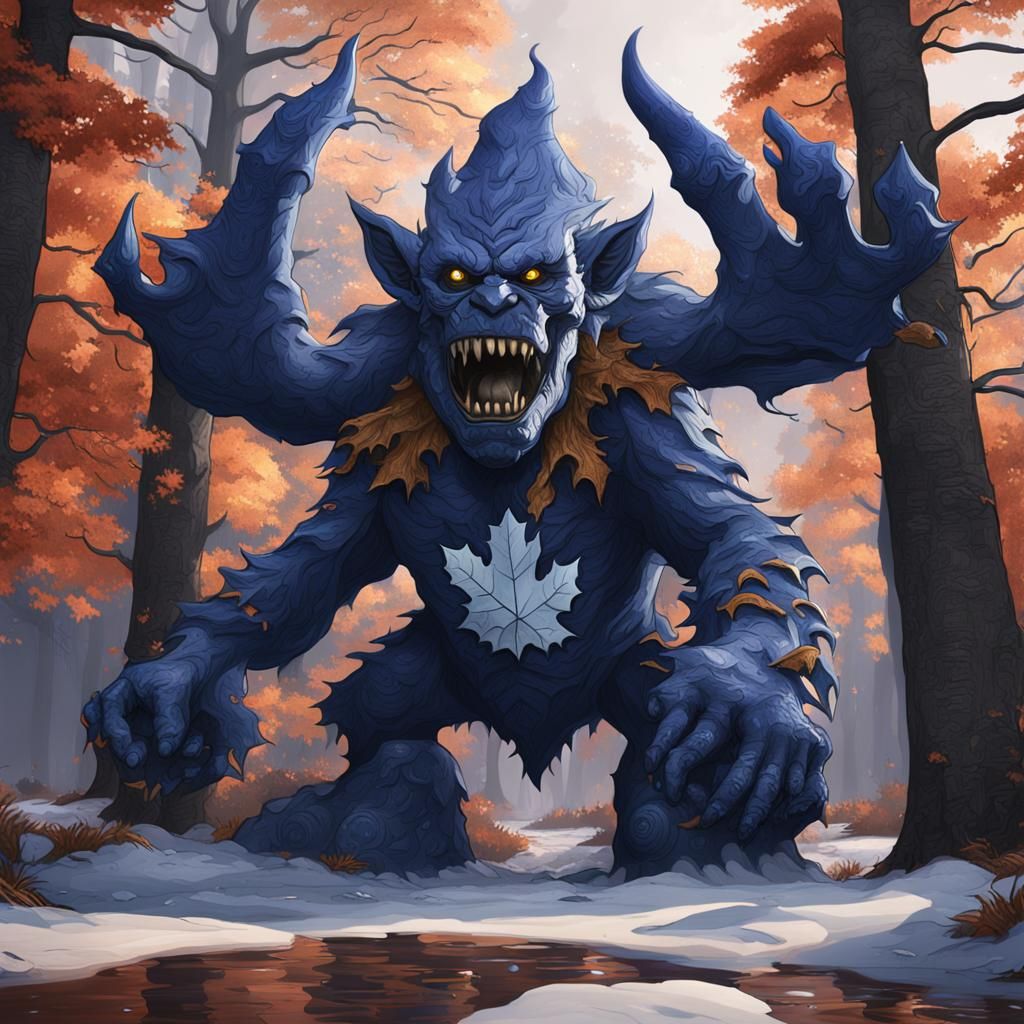Toronto Maple Leafs Monster: Fantasy Concept Art