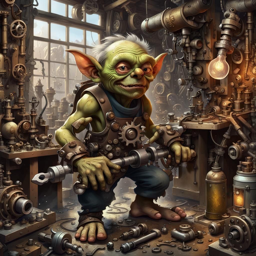 A Goblin Tinkerer
