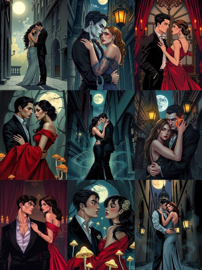 Romantic Vampires in Modern Comic Book Art
