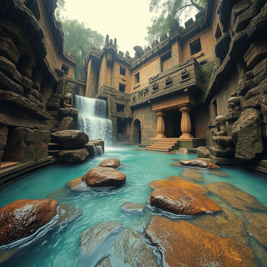 Indiana Jones and the Mayan Temple Ruins