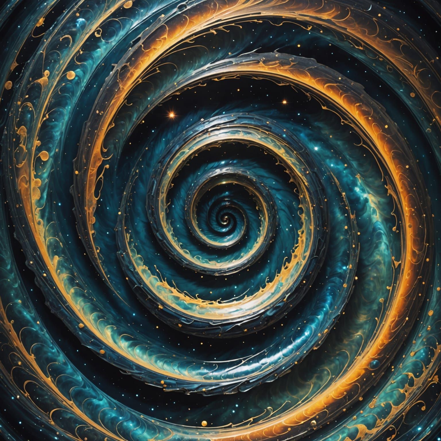 Cosmic Transcendence: Reality's Vortex Unfolds