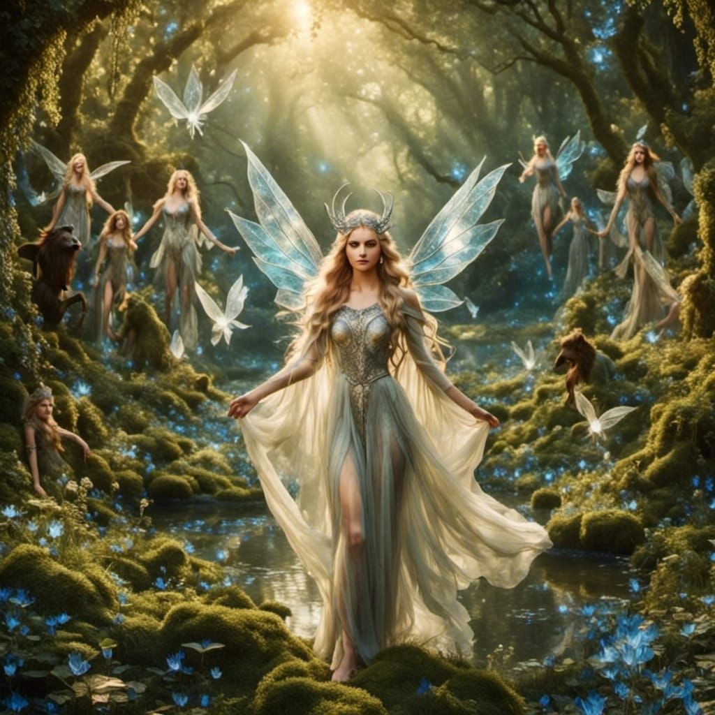 Magical Realm of Fairies and Elves