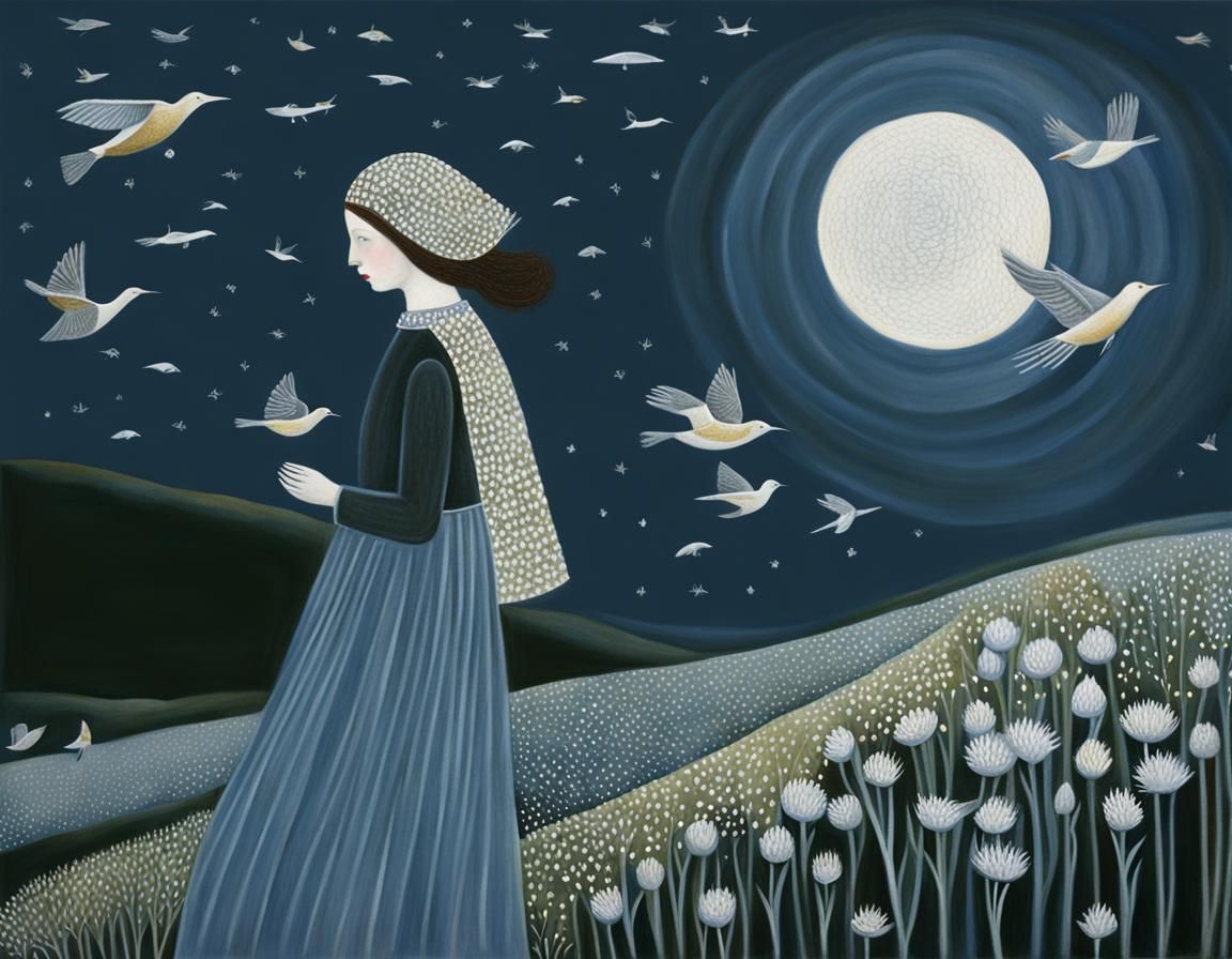 Abstract Expressionist Digital Art Composition