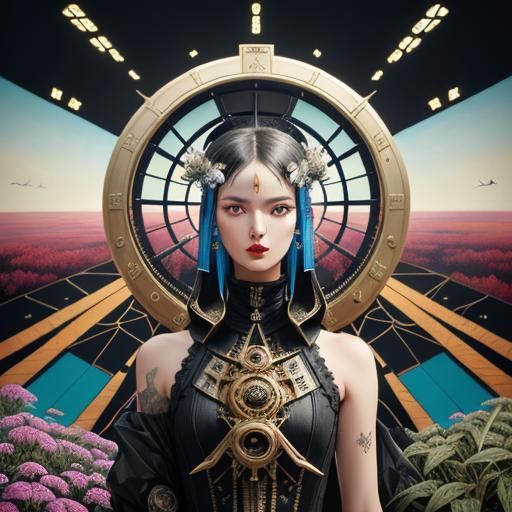 Surreal Fashion Show in Maximalist Style