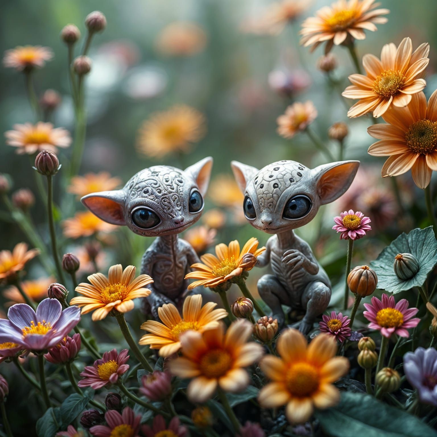 Cute Alien Animals in a Deep Fantasy World