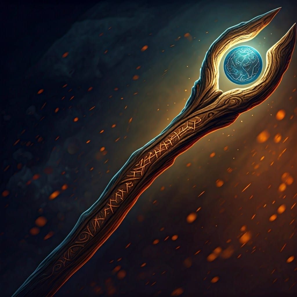 Ancient Staff of Mystic Power