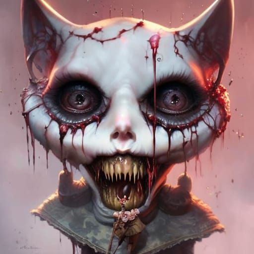 Nightmare Doll in Steampunk Victorian Style