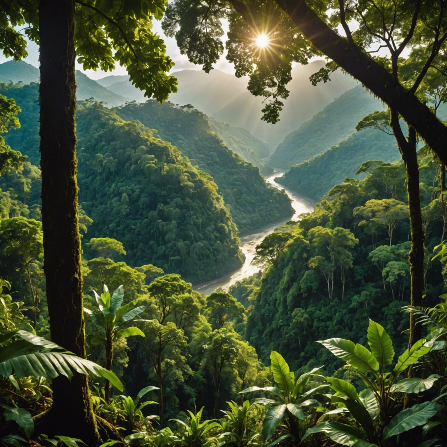 Lush Guatemalan Jungle: A Stunning Photographic View