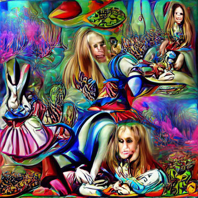 Alice in Wonderland: A Dreamlike AI Recreation