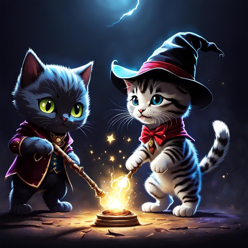 Casting A Purrfect Magic