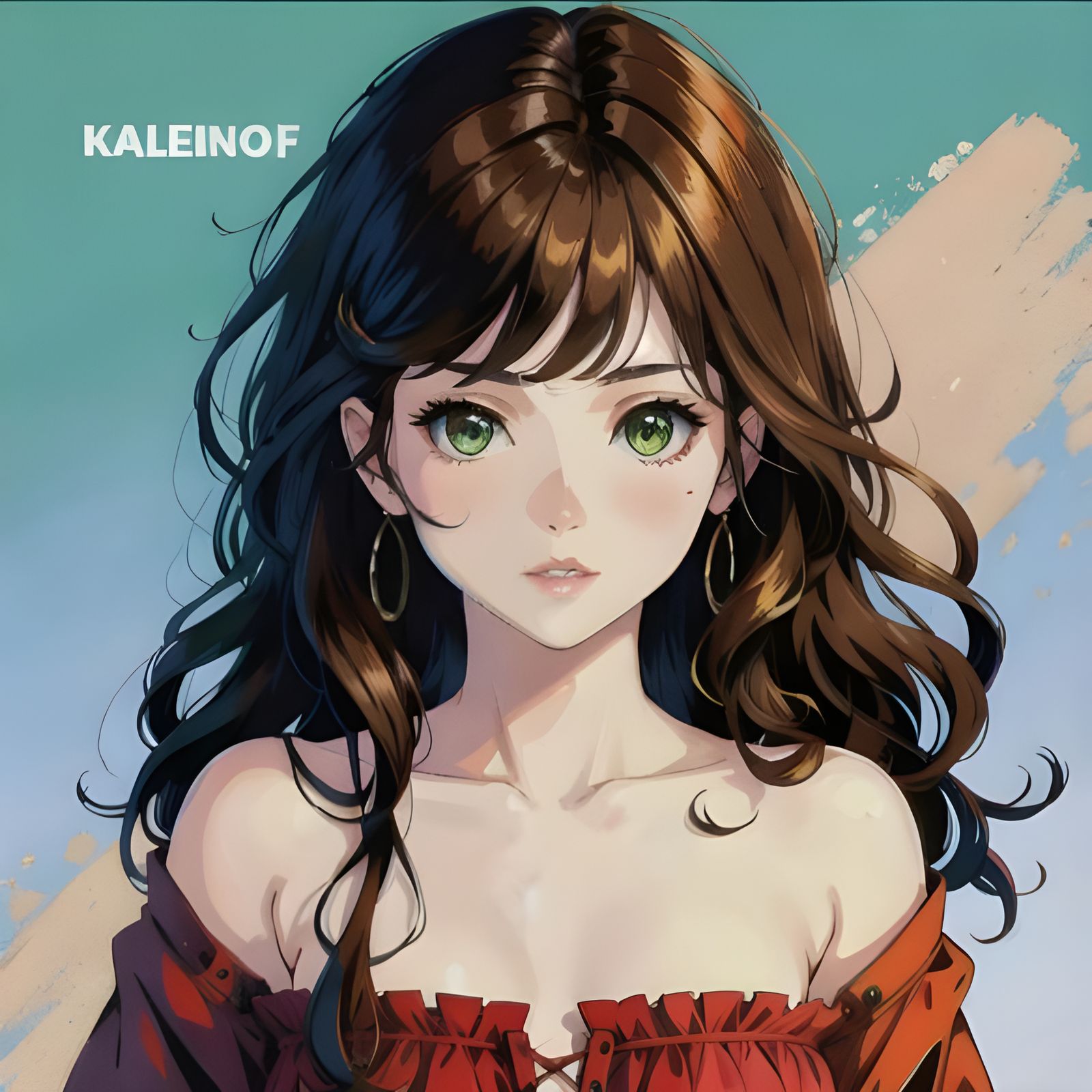 Abstract Image Evokes Awe and Wonder