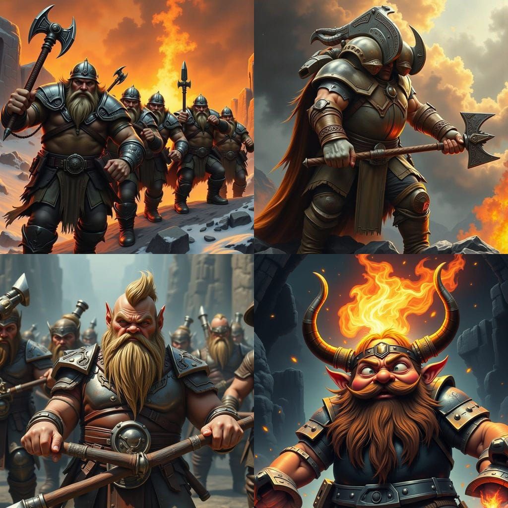 Forged in the Depths of a Dwarven Forge