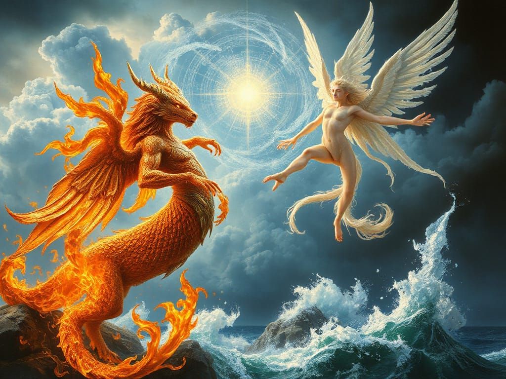 Divine Beings Manifest God's Will through Nature and Human L...