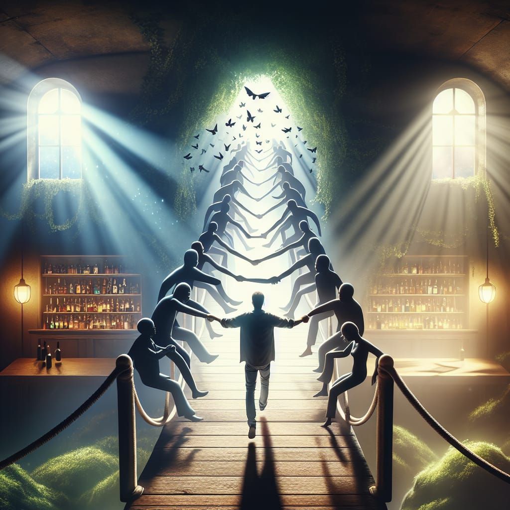 Bridge of People: From Darkness to Light