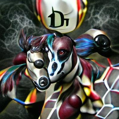 Duality Harlequin Horse