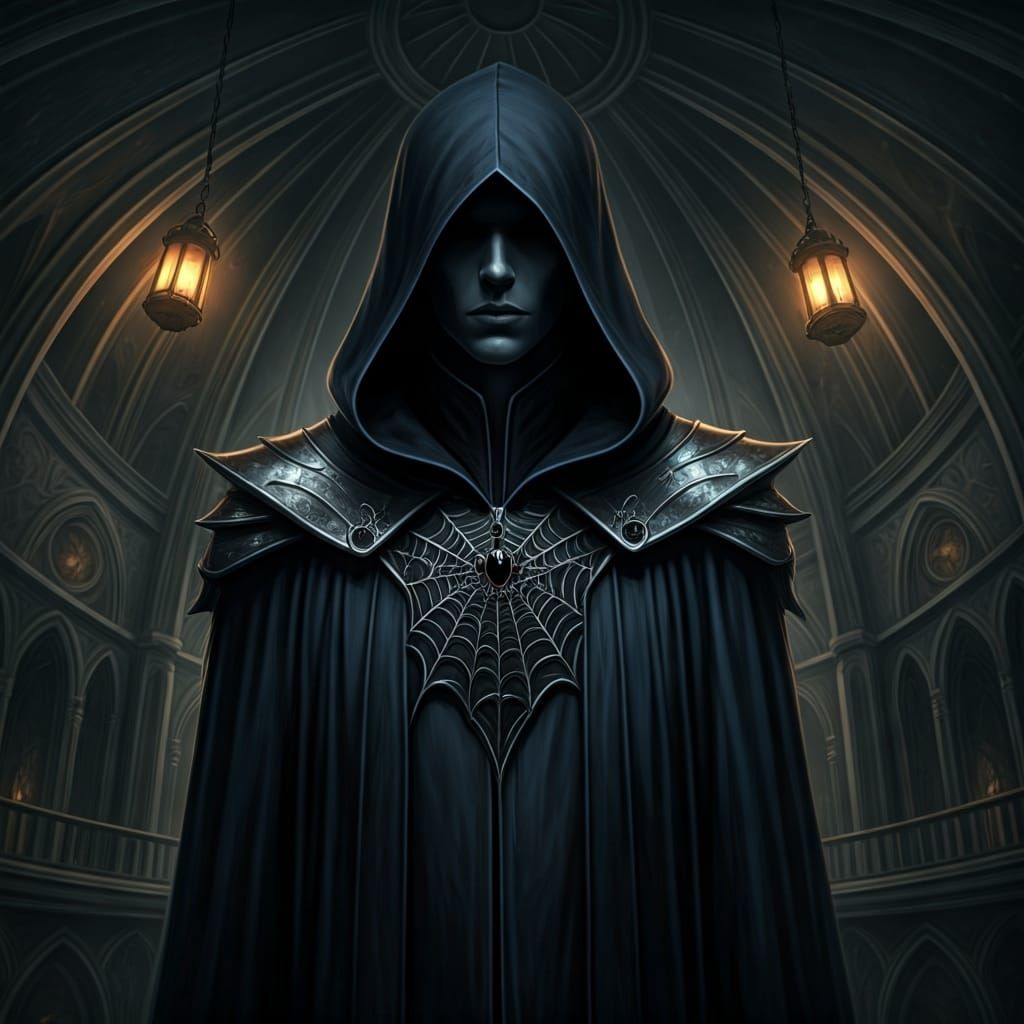 Dark Elf Mannequin in Scholar's Robe