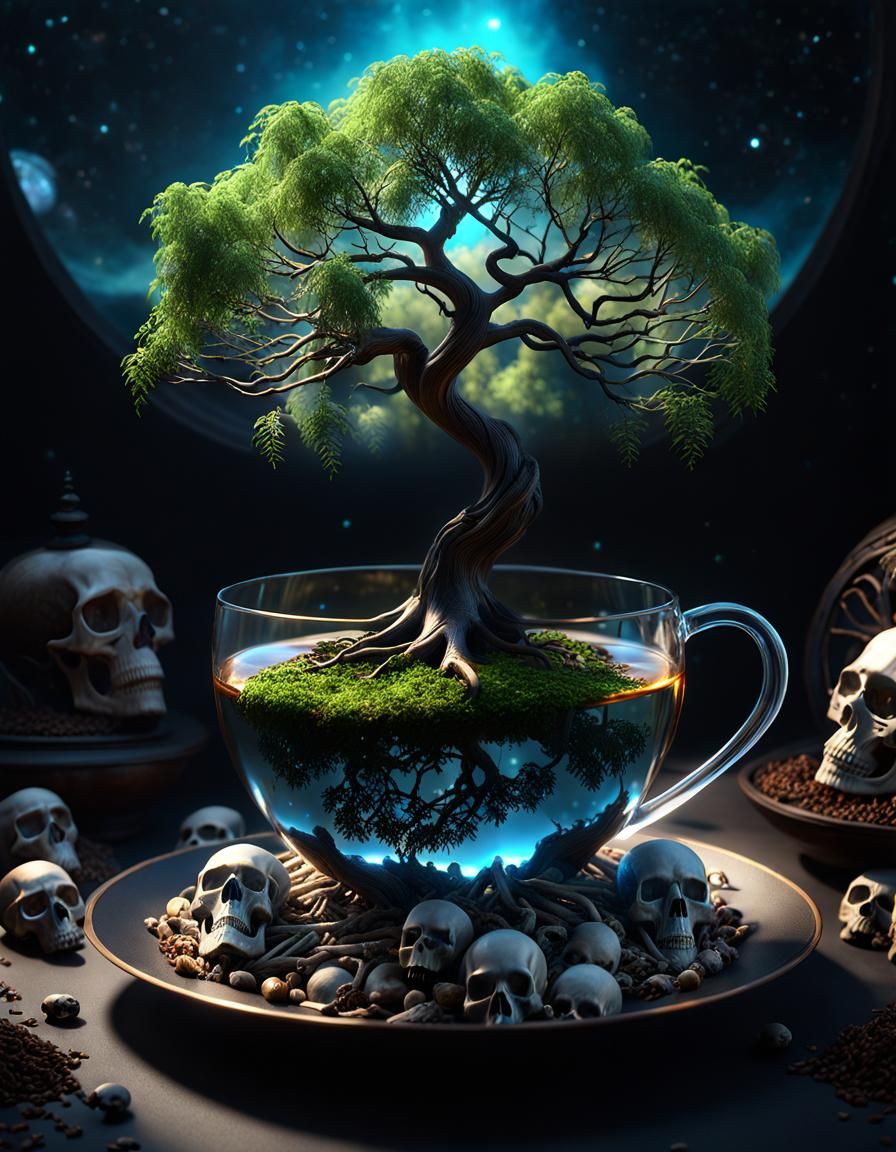 Tree of Life in Tea Cup: Cosmic Armageddon