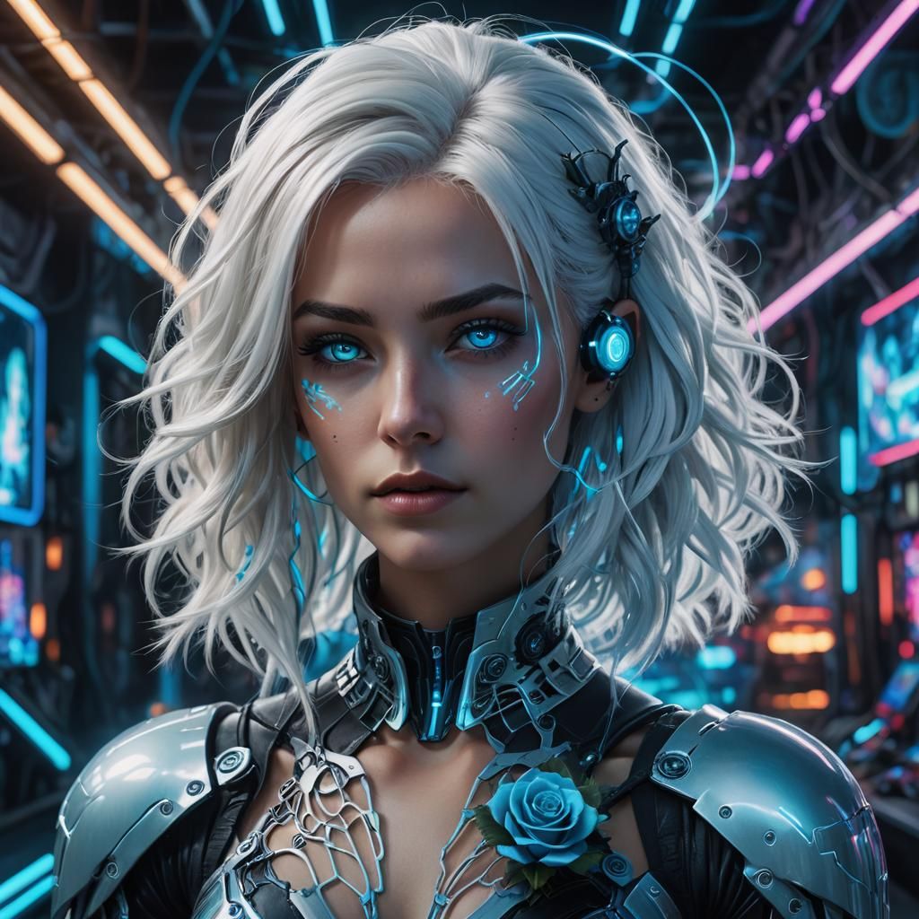 The Mystic Cyberpunk Lady