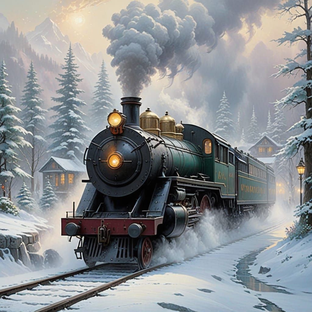 Ethereal Fantasy Mist Expressed in Hyperdetailed Style