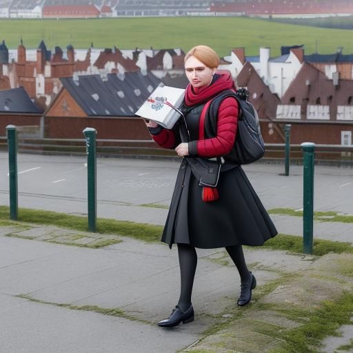 Touching Maternal Portrait in Pastel Style